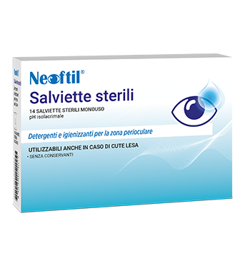 Neoftil salviette oculari - 14 bustine