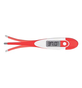 foto del prodotto Termometro digitale punta flessibile rosso